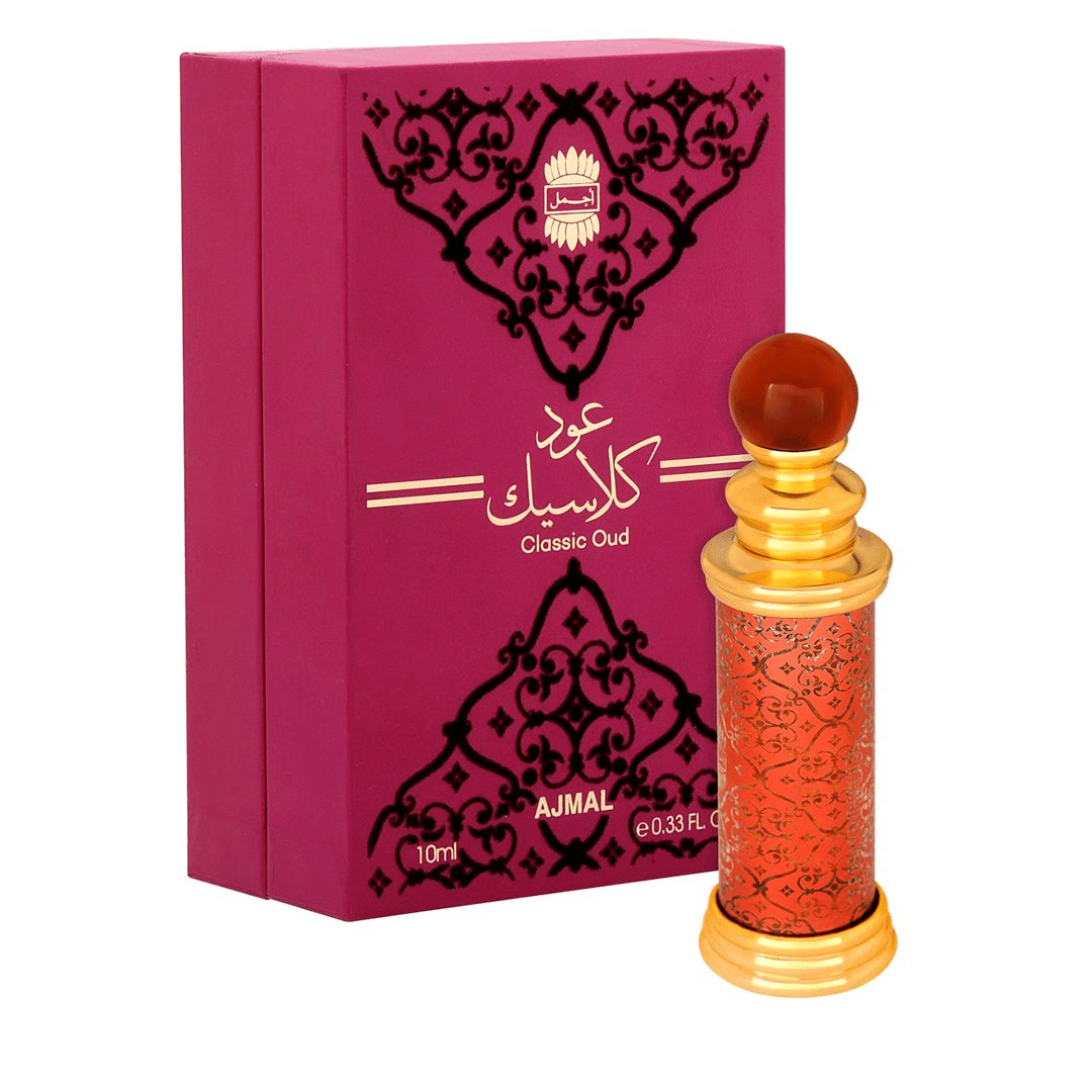 Ajmal Classic Oud Attar 10 ml Bottle without Box - Perfume Pundit