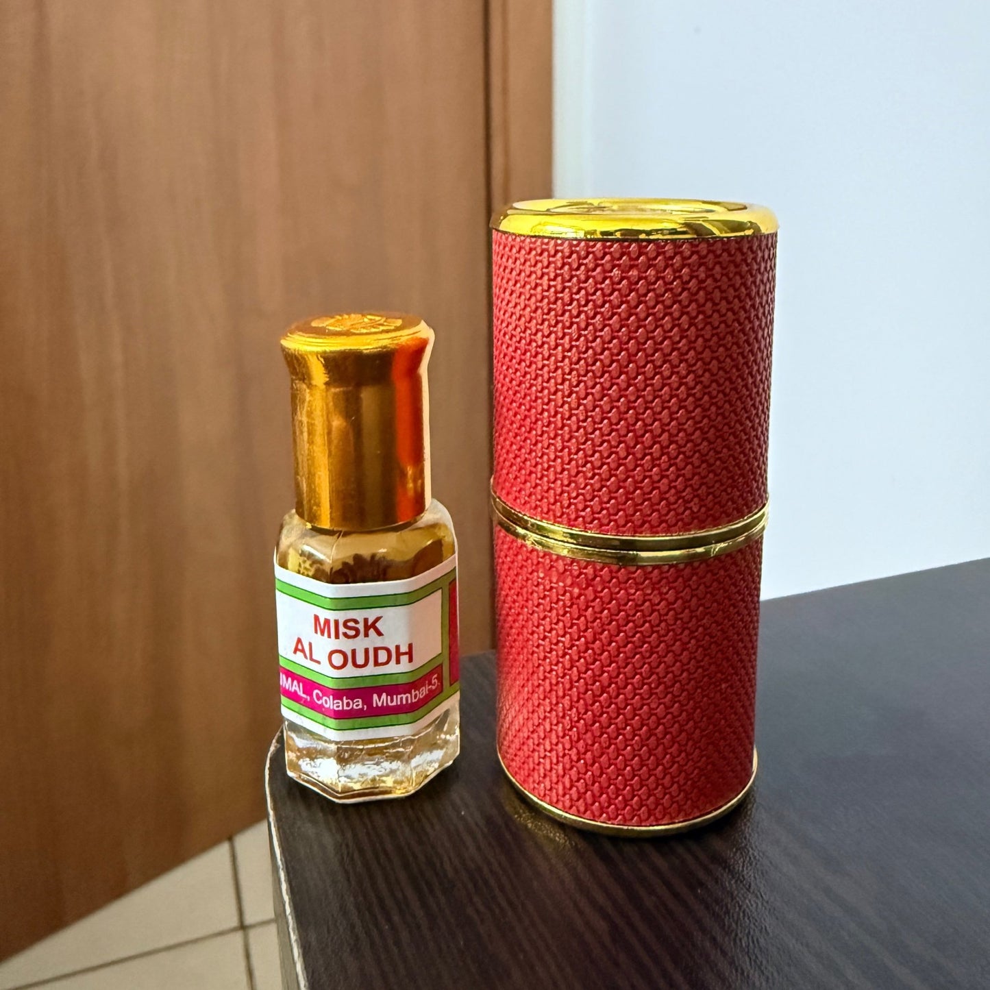Ajmal Misk Al Oudh Attar (6ml / Half Tola) – Original Bottle With Box - Perfume Pundit