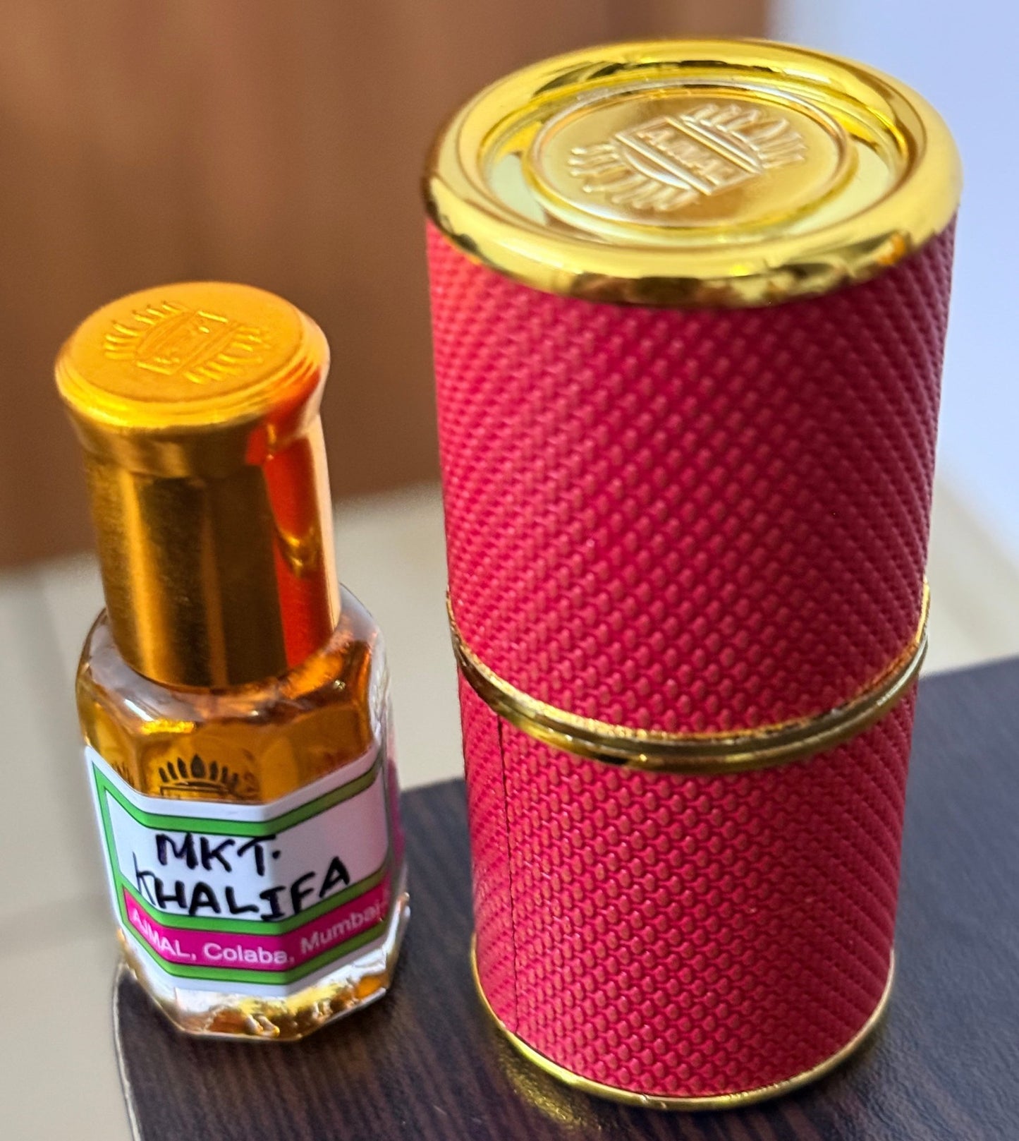 Ajmal Mukhallat Khalifa Attar – Luxury Travel Decants (3ml & 6ml) - Perfume Pundit