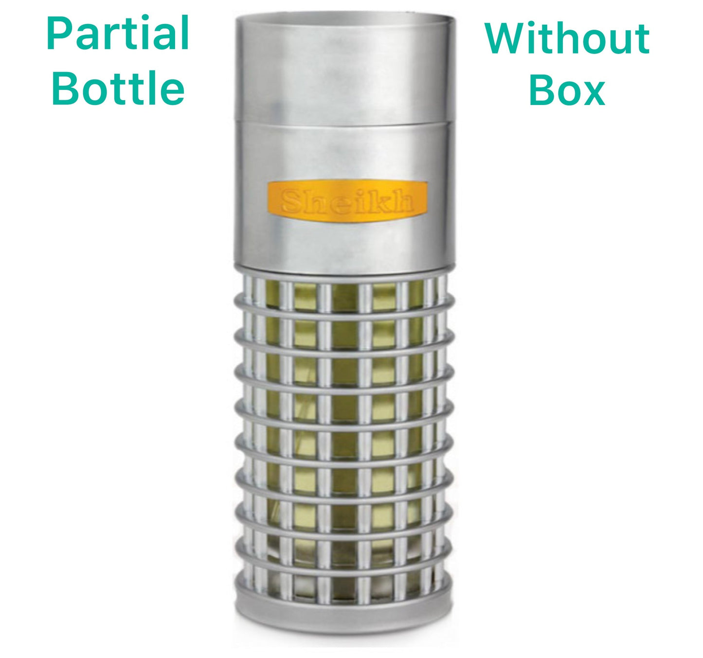 Partial Bottle: Al Haramain Sheikh EDP (75ml Remaining / 85ml Original) – No Box - Perfume Pundit