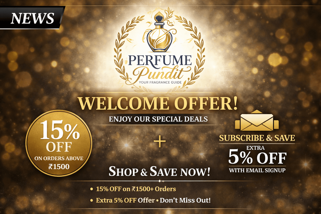 Welcome Offer is Live! - Perfume Pundit