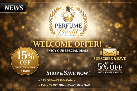 Welcome Offer is Live! - Perfume Pundit