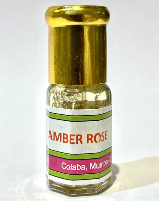 Ajmal Amber Rose Attar (3ml) – Premium Creamy Rose & Balanced Amber (With Original Box) - Perfume Pundit