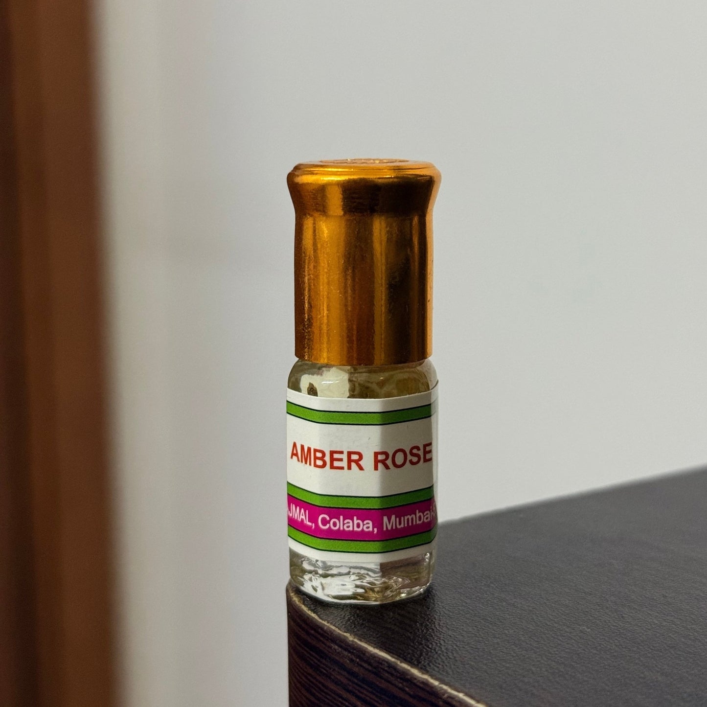 Ajmal Amber Rose Attar – Premium Decants (1ml, 2ml, 3ml, 6ml) & 1 Tola Presentation - Perfume Pundit