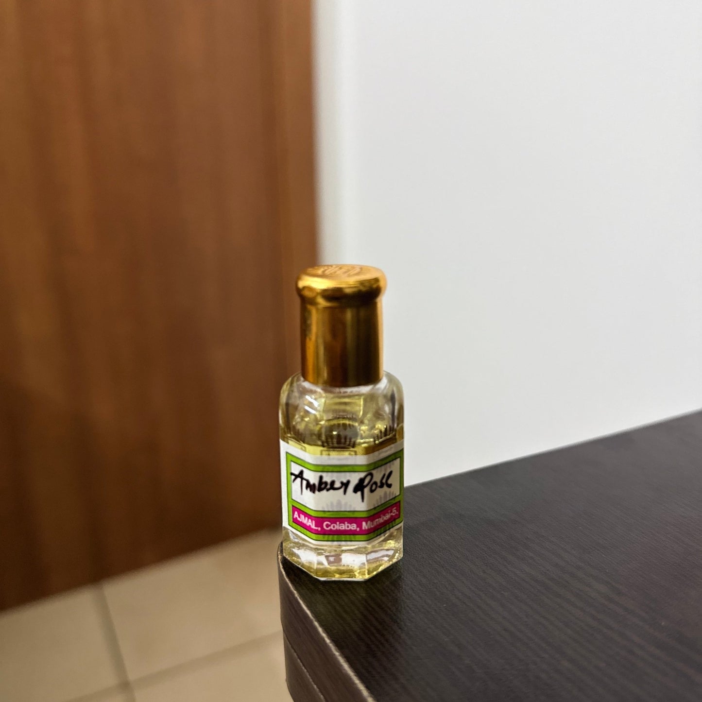 Ajmal Amber Rose Attar – Premium Decants (1ml, 2ml, 3ml, 6ml) & 1 Tola Presentation - Perfume Pundit