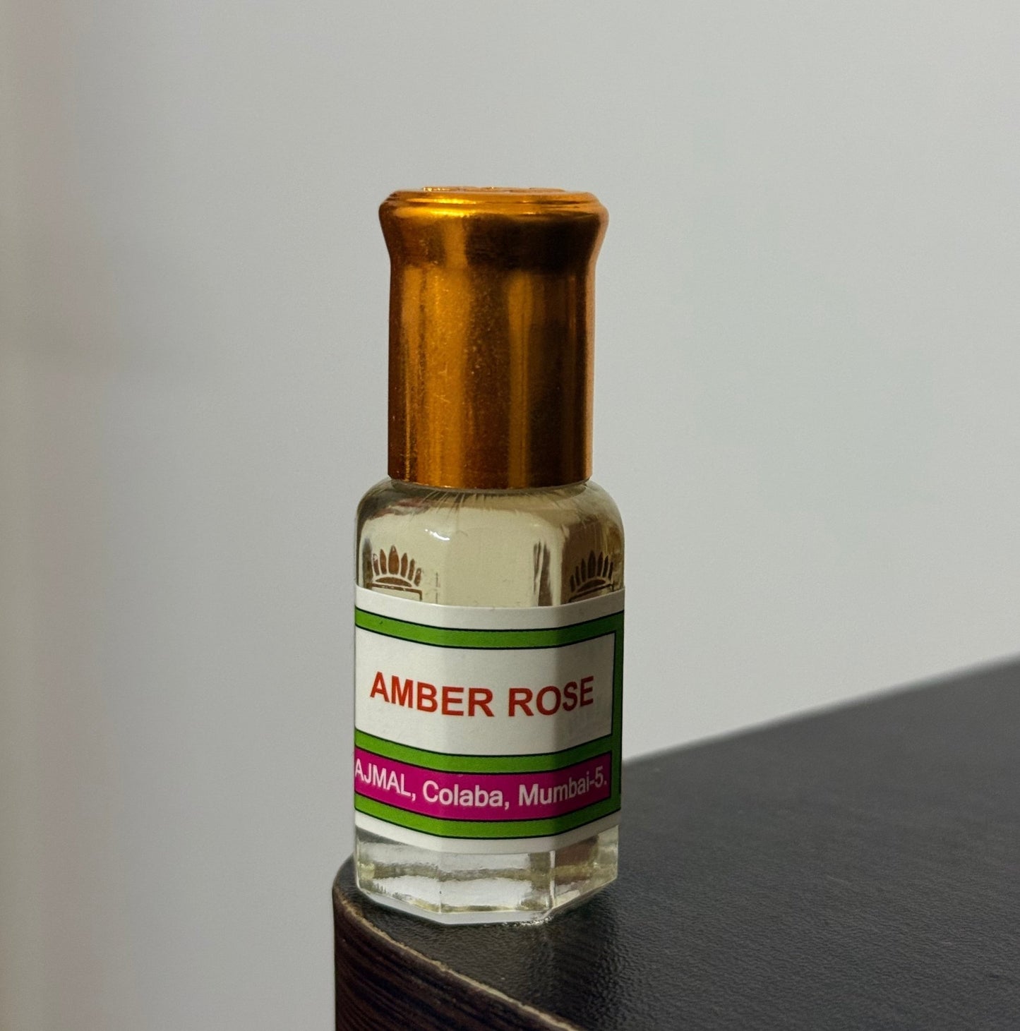 Ajmal Amber Rose Attar – Premium Decants (1ml, 2ml, 3ml, 6ml) & 1 Tola Presentation - Perfume Pundit