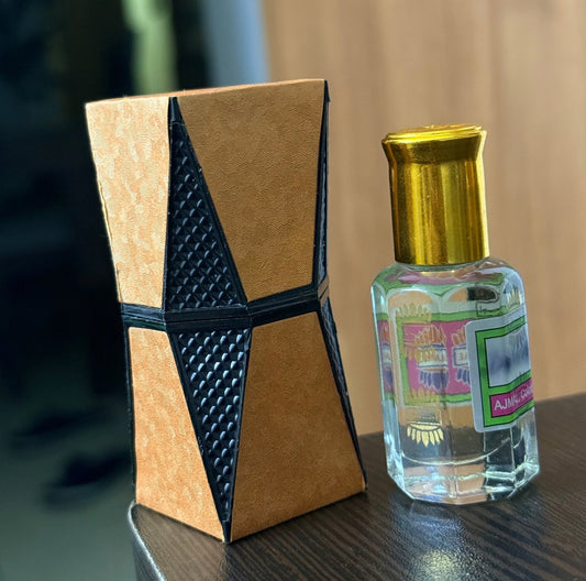 Ajmal D Ward-D Attar 12 ml – Soft Spicy Rose Water Fragrance | Original Bottle with Travel Box - Perfume Pundit