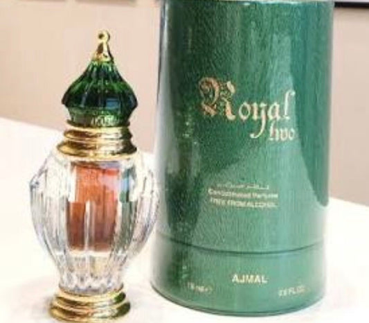 Ajmal Royal Two Premium Attar – Luxury Travel Decants (3ml & 6ml) - Perfume Pundit