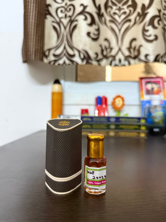 Attar: Ajmal Mukhallat 20x20 Attar (6ml / Half Tola) – Brand New With Original Box - Perfume Pundit