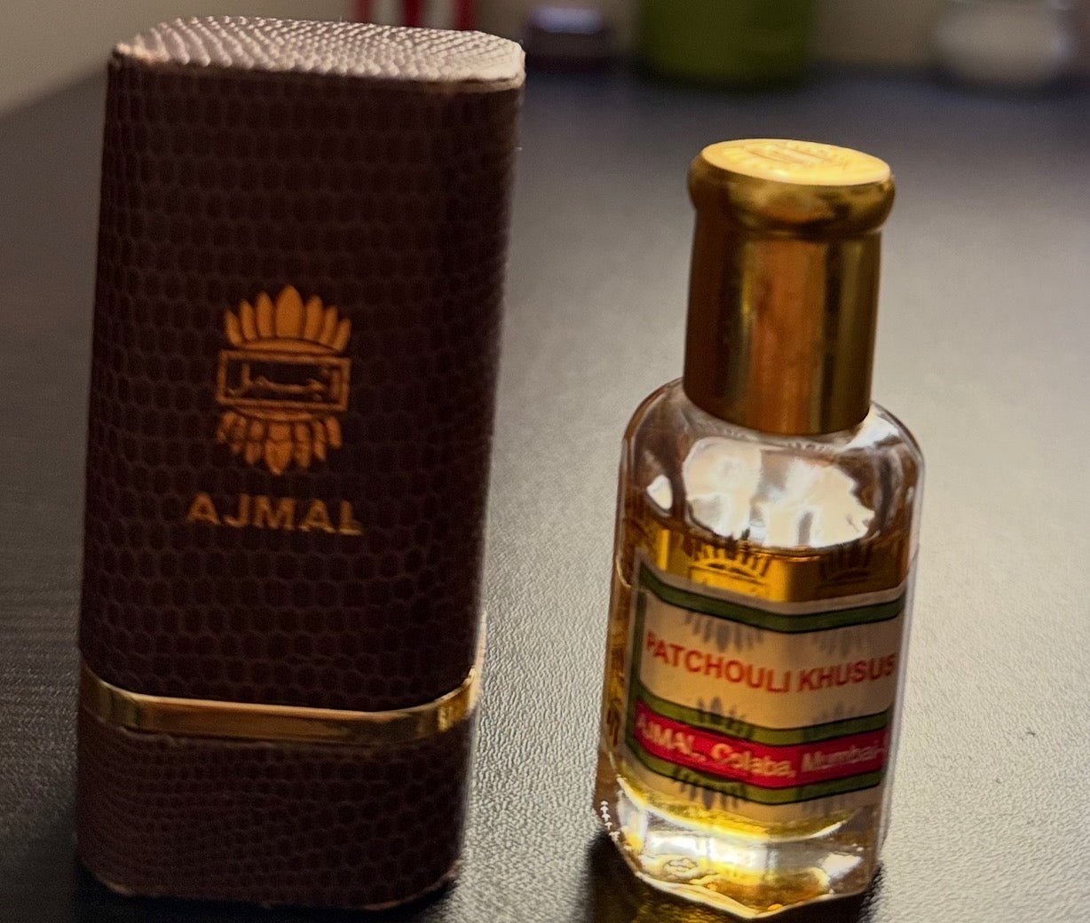 Attar: Patchouli Khususi by Ajmal with Original Cover Box - Perfume Pundit