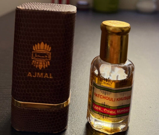 Attar: Patchouli Khususi by Ajmal with Original Cover Box - Perfume Pundit