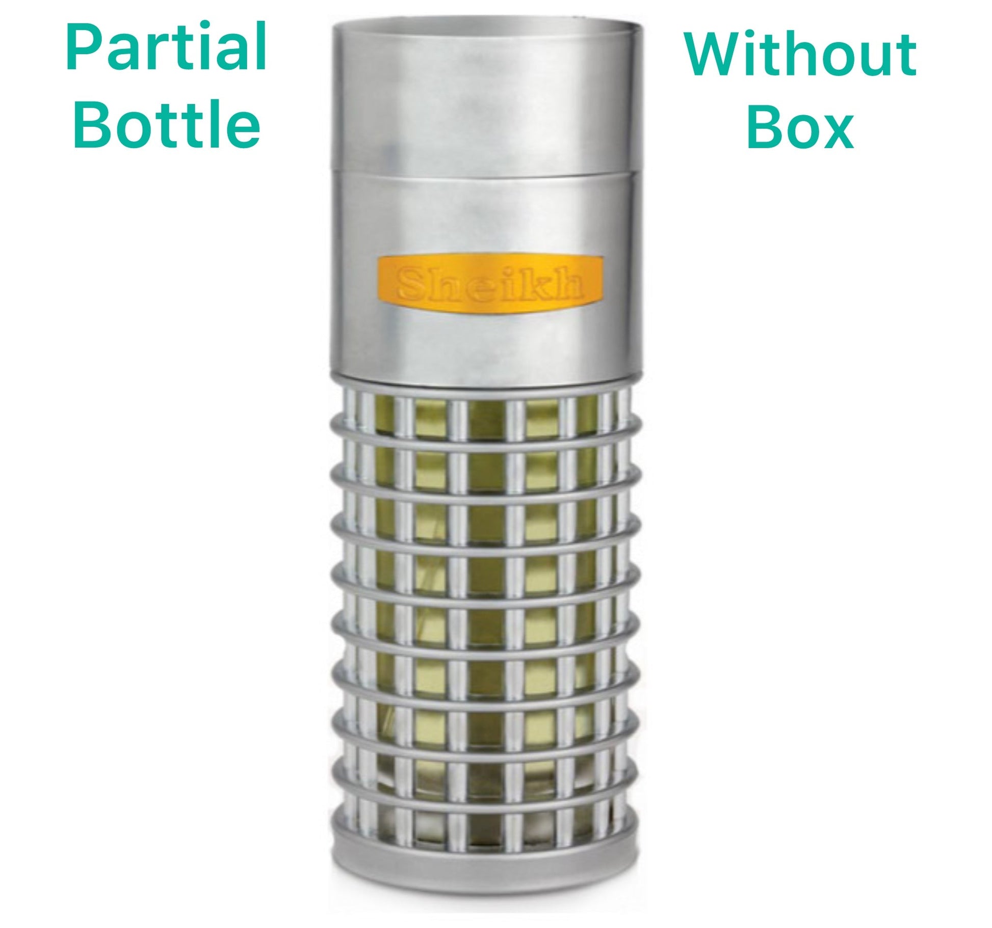 Partial Bottle: Al Haramain Sheikh EDP (75ml Remaining / 85ml Original) – No Box - Perfume Pundit