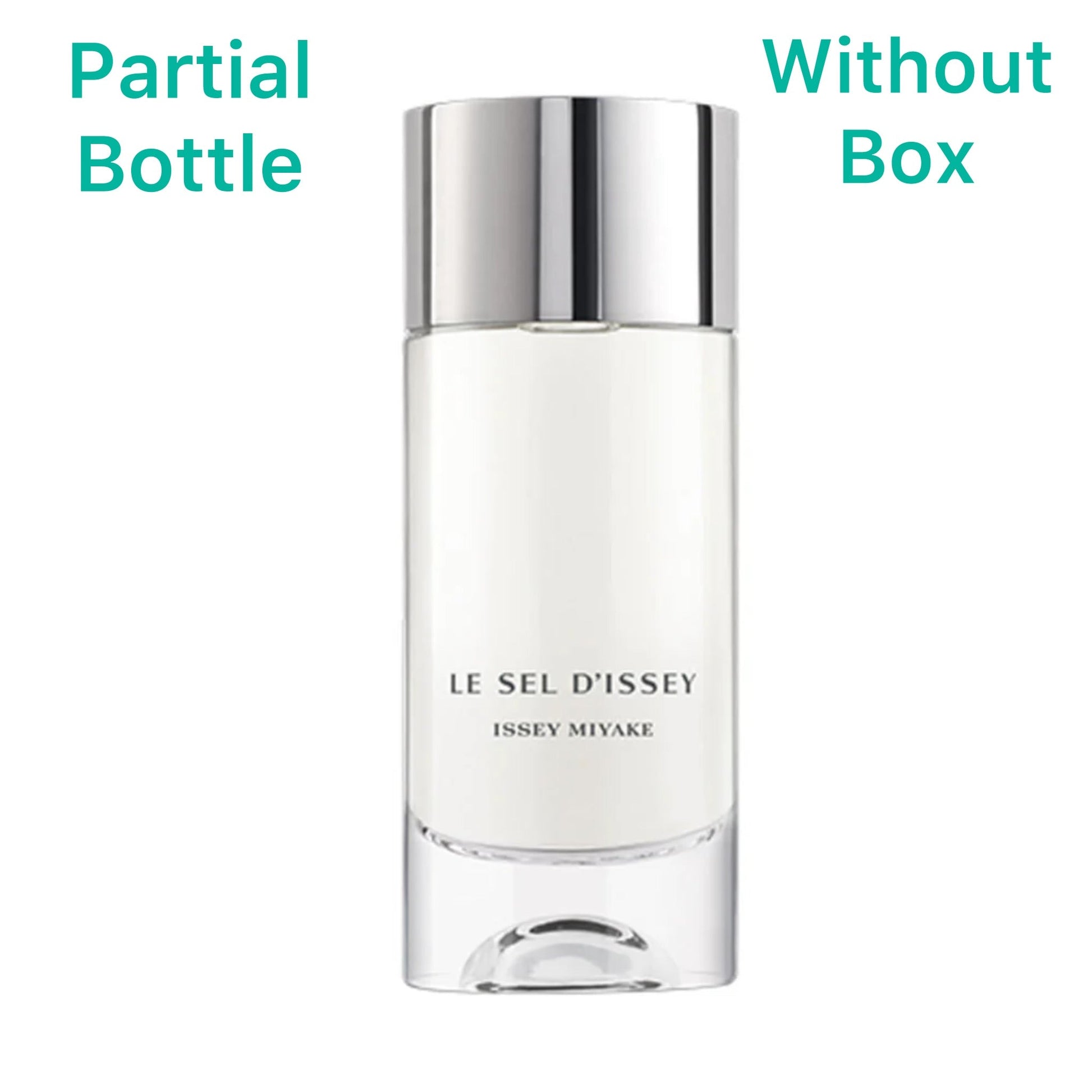 Partial Bottle: Issey Miyake Le Sel d’Issey EDT (85ml Remaining / 100ml Original) – No Box - Perfume Pundit