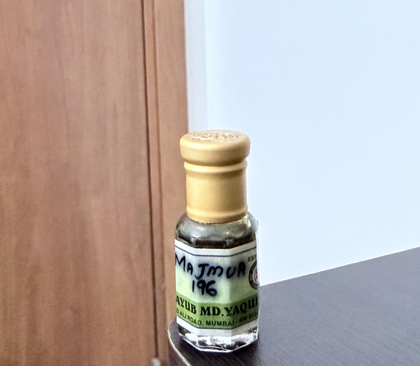 S Md Ayub Md Yaqub Majmua 196 Attar (6ml) – Old Original Bottle (No Box) - Perfume Pundit